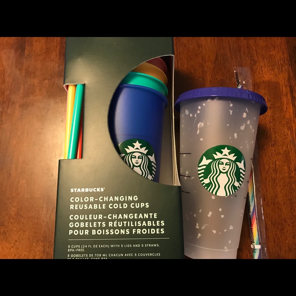 Color changing starbucks cups